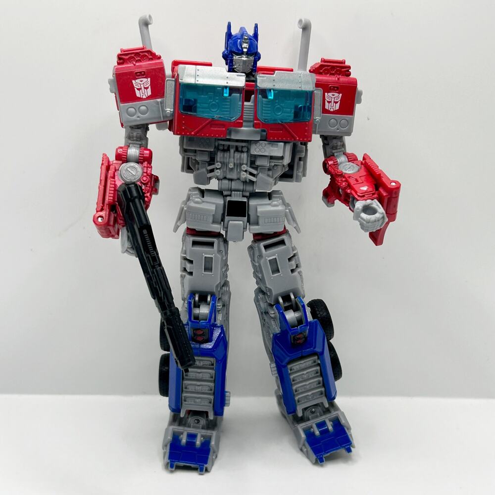 Transformers Optimus Prime Complete ROTB Voyager Class Hasbro EUC